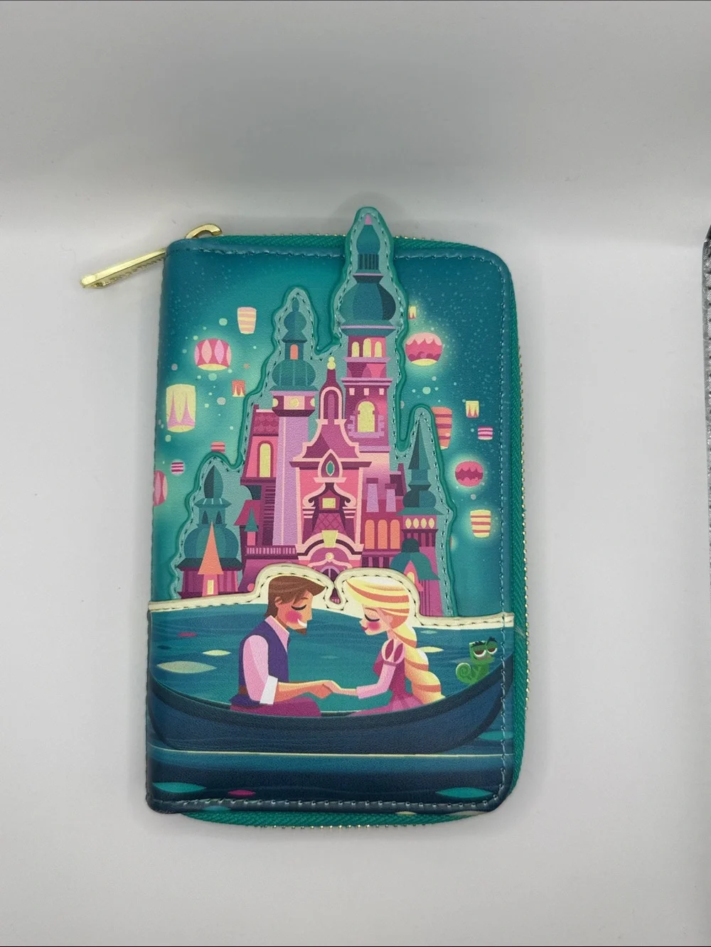 Disney Loungefly Tangled Zip Around Wallet